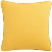 Room99 Decoratieve Kussenhoes Puur Katoen 40x40 cm Mosterdgeel