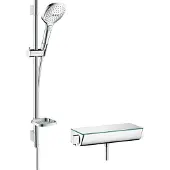Hansgrohe Raindance Select E - 120 doucheset met Ecostat Select thermostaat, 3jet, chroom 27038000