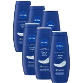 Nivea Crème Care Douchecrème - Geur - Hydraterende Body Wash - Voordeelverpakking - 6 x 500 ml