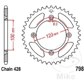 Jt Tandwiel achter R798,47