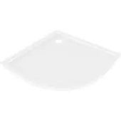 Mexen Flow halfronde slanke douchebak 80 x 80 , wit glans - 46Q108080