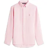 Tommy Hilfiger regular fit vrijetijdsoverhemd van puur linnen