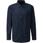 QS Overhemd blauw denim