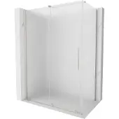 Mexen Velar schuifdouchecabine 160 x 75 , ijs, geborsteld nikkel - 871-160-075-31-97