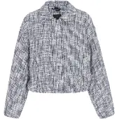 Dreimaster Klassik Tussenjas navy / zwart / wit
