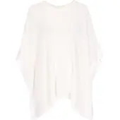 Usha WHITE LABEL Cape 'Minimalistic' wolwit