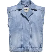 ONLY Bodywarmer 'ONLFinely' blauw denim