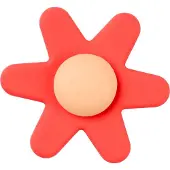 Nattou SILICONE Spinner - Bloem - 9 cm - Roze