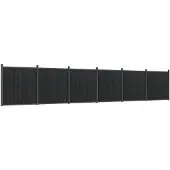 vidaXL Schuttingpaneel 1045x186 cm HKC grijs