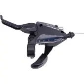 Shimano Shifter 3 speed links ST-EF500 zwart