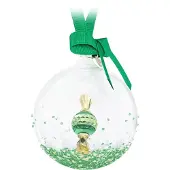 Swarovski Kerstbal Snoepje Groen 5688312 | beeldjes ornament | feestelijke kerstsfeer, kristal details, groen glitter stijl