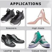 INF Zelfklevende hielbeschermers / reparatiepatches voor schoenen 12 st