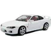 Solido Nissan Silvia S15 Spec-R Aero '99, wit schaal 1:18