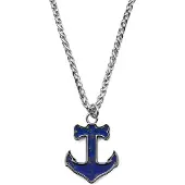 Lucleon Tadd Ankerketting van Staal & Lapis Lazuli