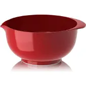 Mepal Margrethe Beslagkom - 5 L - Rood - Mengkom voor Bakken en Koken - Magnetron-, Vriezer- en Vaatwasmachinebestendig