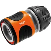 Gardena slangstuk met waterstop 13mm (1/2")