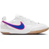 Nike Tiempo Streetgato Straatvoetbalschoenen Kids Wit Blauw Felroze