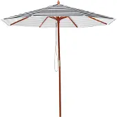 Beliani FERENTILLO - Parasol - Wit - 260 cm - Polyester