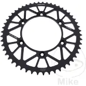 JT Sprockets Achtertandwiel 808 51, gemaakt van aluminium Racelite, geschikt voor Suzuki RM/RMZ, DR/DRZ (80851JTA). Kettingmaat: 520. Kleur: zwart