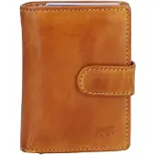 Bear design Pasjeshouder / Kaarthouder Dames - Leer - Bobby - Geel