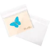 Packlinq Plastic Zakken 15x11,5cm Transparant en Hersluitbaar (100 stuks) | Plastic zak