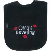 Funnies Zwarte slab met "Oma's lieveling"