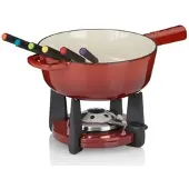 kela Kaasfondueset Calido 6 Personen Rood 1,8 L