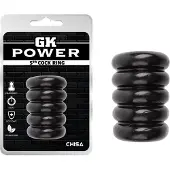 CHISA GK Power - 5th Cockring - Rekbaar - Zwart
