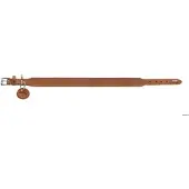 Hunter Hondenhalsband Aalborg Extra Breed Cognac Maat 60