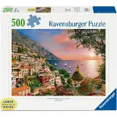 Ravensburger Positano 500 Piece Jigsaw Puzzle for Adults | Unique Piece Design | Anti-Glare Surface | Ideal for Group Activity and Gifts | FSC Certifi