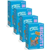 Edgard & Cooper Hondensnacks (Zalm, 400g x 1), Bravo Koekjes, Hondenkoekjes, Kruidige Voeding, Fruit, Groenten en Kruiden, Echte Ingrediënten voor Honden