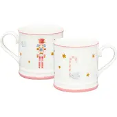Ambition Ballet Mok 380ml - Porselein, Winterpasteldesign