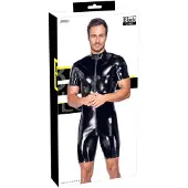 Black Level Men's Short Vinyl Playsuit 3XL