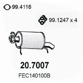 ASSO 20.7007 Einddemper