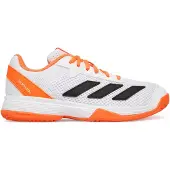 Adidas Sportschoen 'Courtflash' oranje / zwart / wit