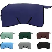 vidaXL Paardendeken Marineblauw 75 cm Polyester