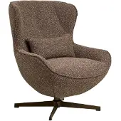 Ebuy24 Fauteuil Blenheim - Bruin Draaibaar