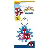 Pyramid Spidey & Friends (Three) Spinner Keychain