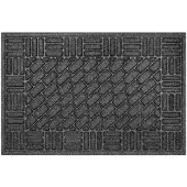 Emerald Deurmat 45x75 cm - Rubber & Textiel - Vuilvanger