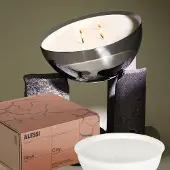 Alessi Rocc-Set-Medium-Clay-Geurkaars-mét-Container