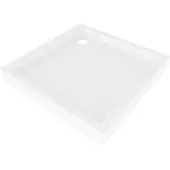 Mexen Flow+ douchebak vierkant 80 x 80 , wit glans - 46S108080H