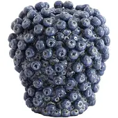 Light & Living BERRIES vaas keramiek donkerblauw – Ø25,5x27 cm