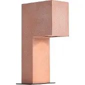 QAZQA Modern buiten paaltje terracotta 35cm IP44 - Pompei