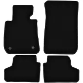 Basic zwarte veloursmatten voor: BMW 3 E93 cabriolet (2004-2011)