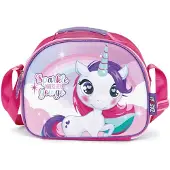 Arditex 3D lunchtas, eenhoorn, roze, 26x21x11 cm, roze, one size