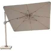 Platinum Nexus T2 premium zweefparasol 300x300 cm mocha mast havana