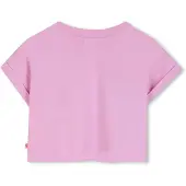 Billieblush T-shirt roze Meisjes Katoen Ronde hals Printopdruk - maat 104
