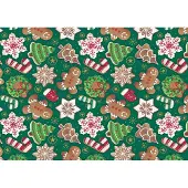 Susy Card Kerstcadeaupapier 'Slee Rendieren