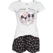 Hello Kitty - Anime Pyjama - and Friends - Kuromi - S tot 3XL - voor Vrouwen - meerkleurig - Maat S
