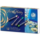 Astra oliepastels - 12 levendige kleuren